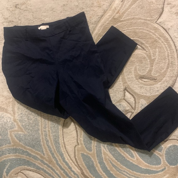 H&m navy dress pants size 8 - Picture 2 of 3